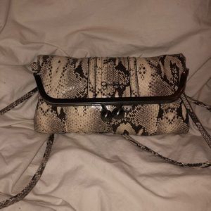 Jessica Simpson snake skin purse